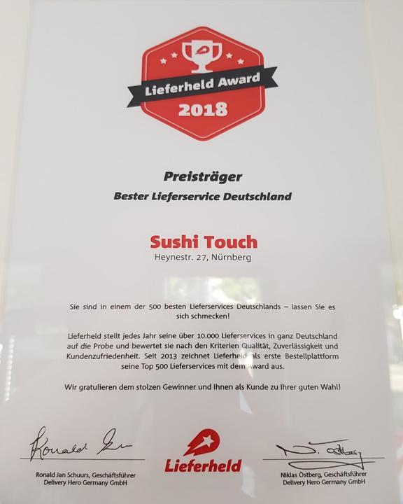 Sushi touch